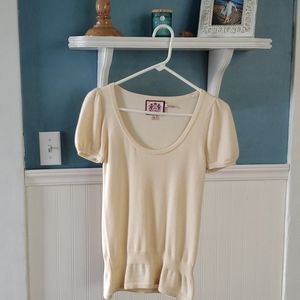 Juicy Couture short-sleeved sweater